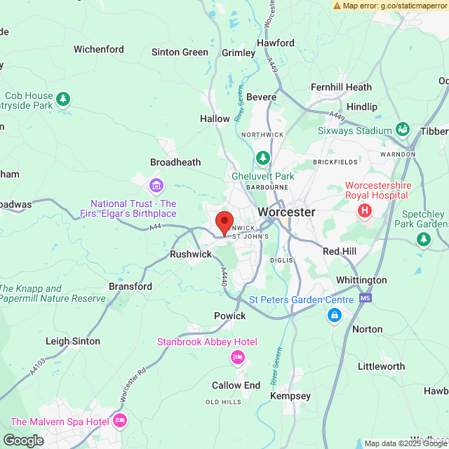 Map of venue's location