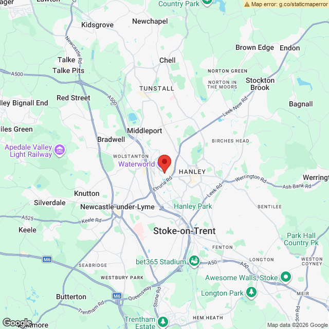 Map of venue's location