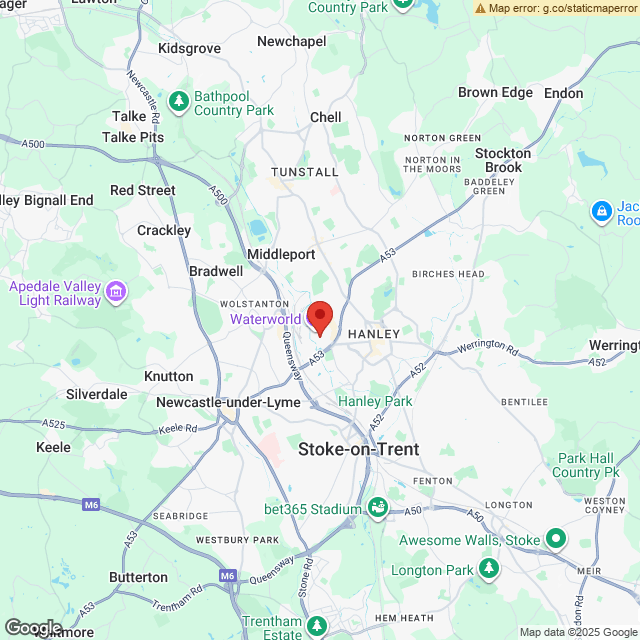 Map of venue's location