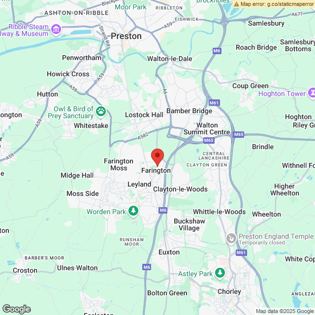 Map of venue's location