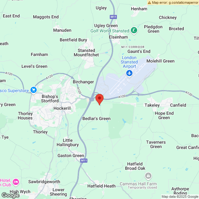 Map of venue's location