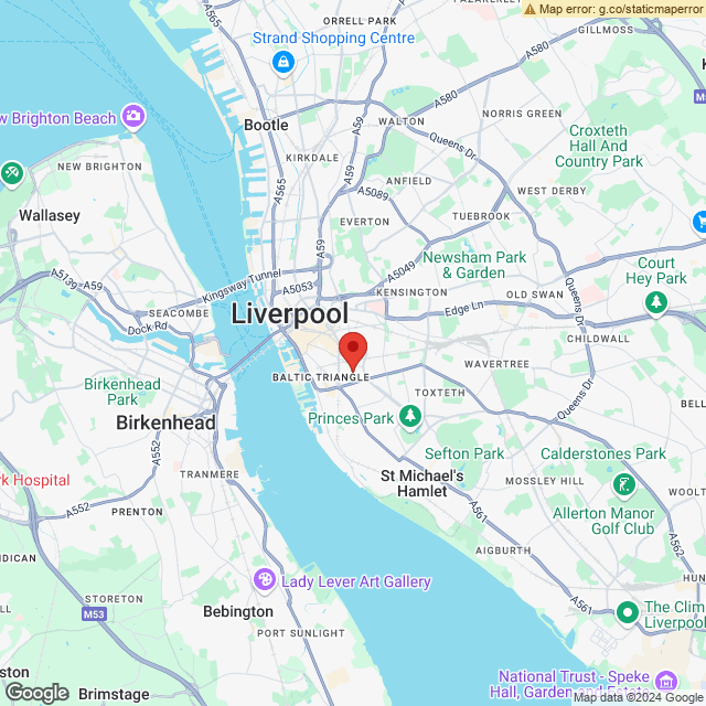 Map of venue's location