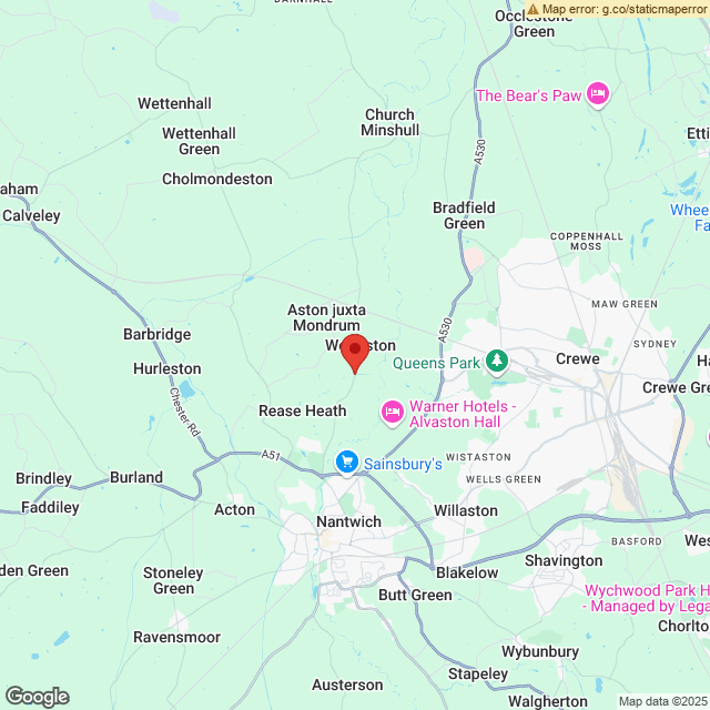 Map of venue's location