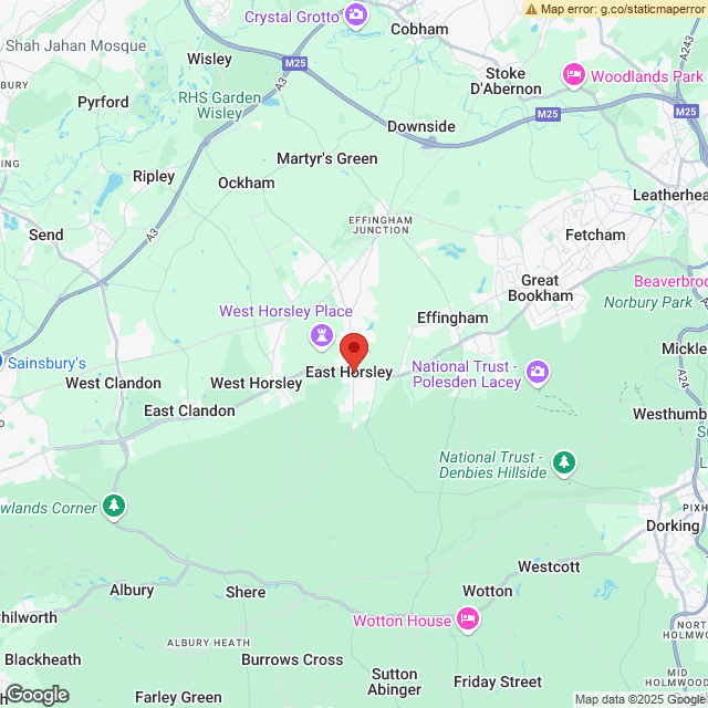 Map of venue's location