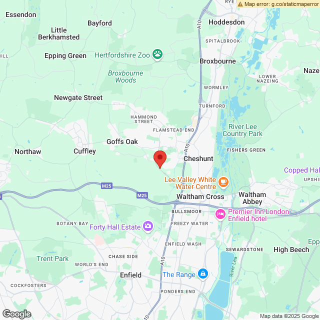 Map of venue's location